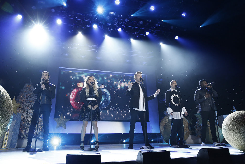 First Look: Pentatonix Performs For NBC Christmas Special 