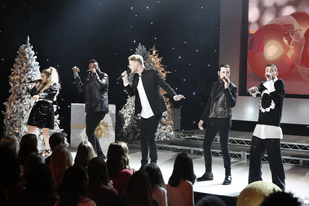 First Look: Pentatonix Performs For NBC Christmas Special 