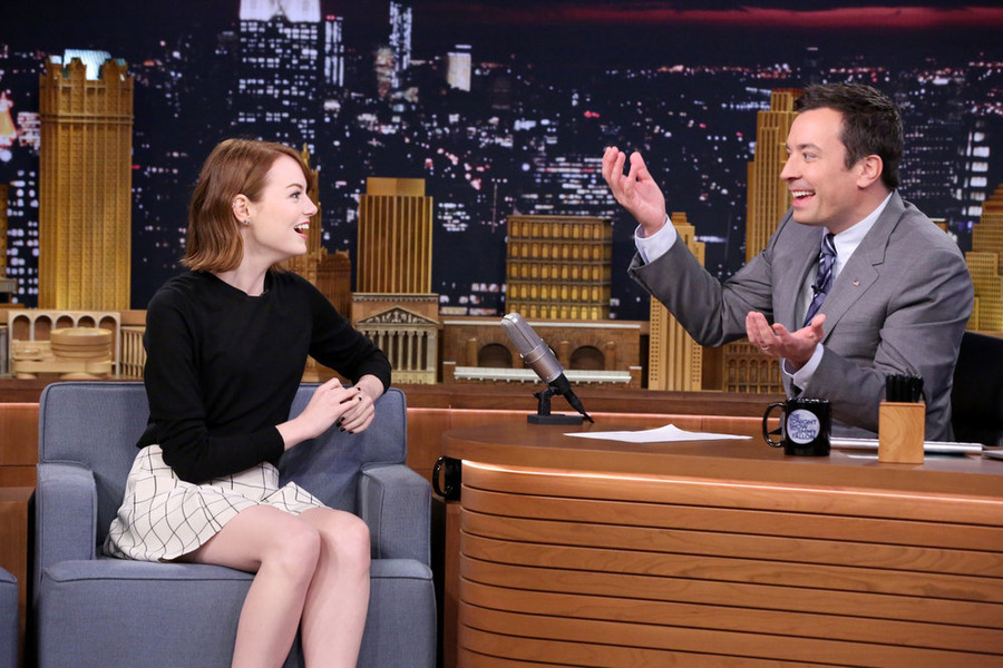 Sam Smith, Emma Stone, Logan Lerman Appear on 