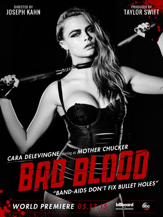 Cara Delevingne as Mother Chucker in the Bad Blood Music Video