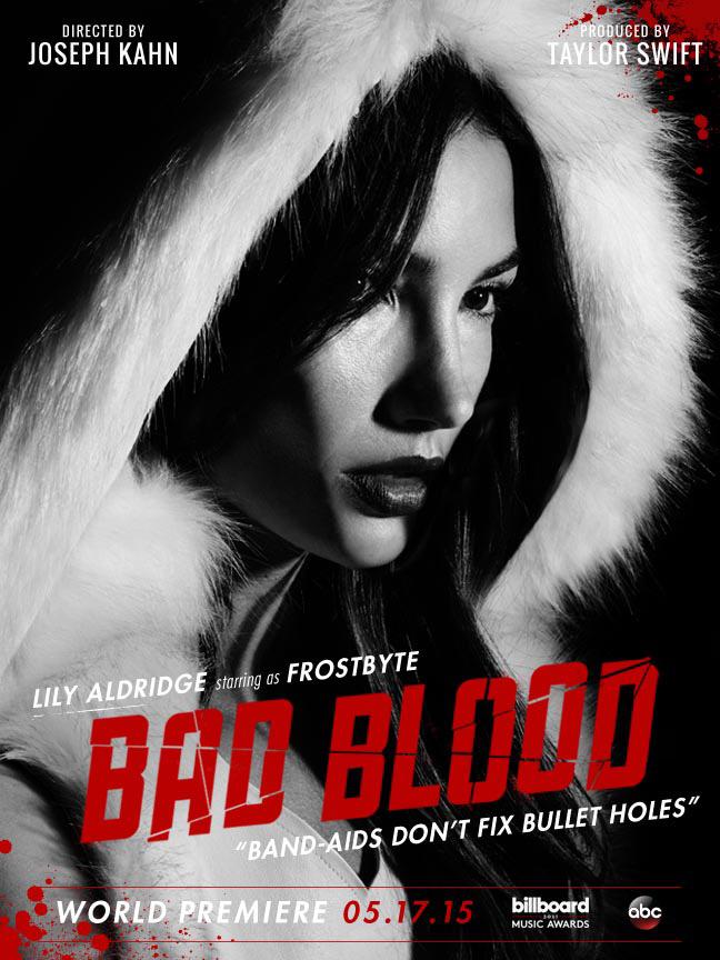 Bad Blood Video: Lily Aldridge as Frostbyte