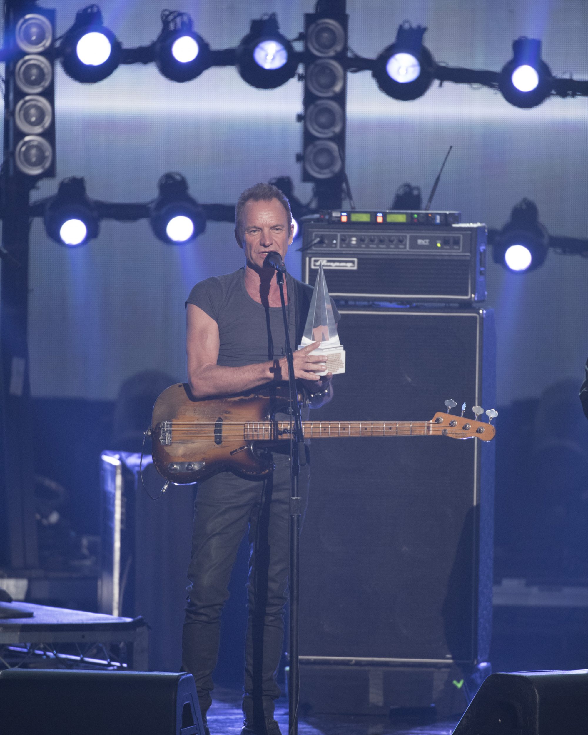 THE 2016 AMERICAN MUSIC AWARDS(r) - The “2016 American Music Awards,” the world’s biggest fan-voted award show, broadcasts live from the Microsoft Theater in Los Angeles on SUNDAY, NOVEMBER 20, at 8:00 p.m. EST, on ABC. (Image Group LA/ABC) STING