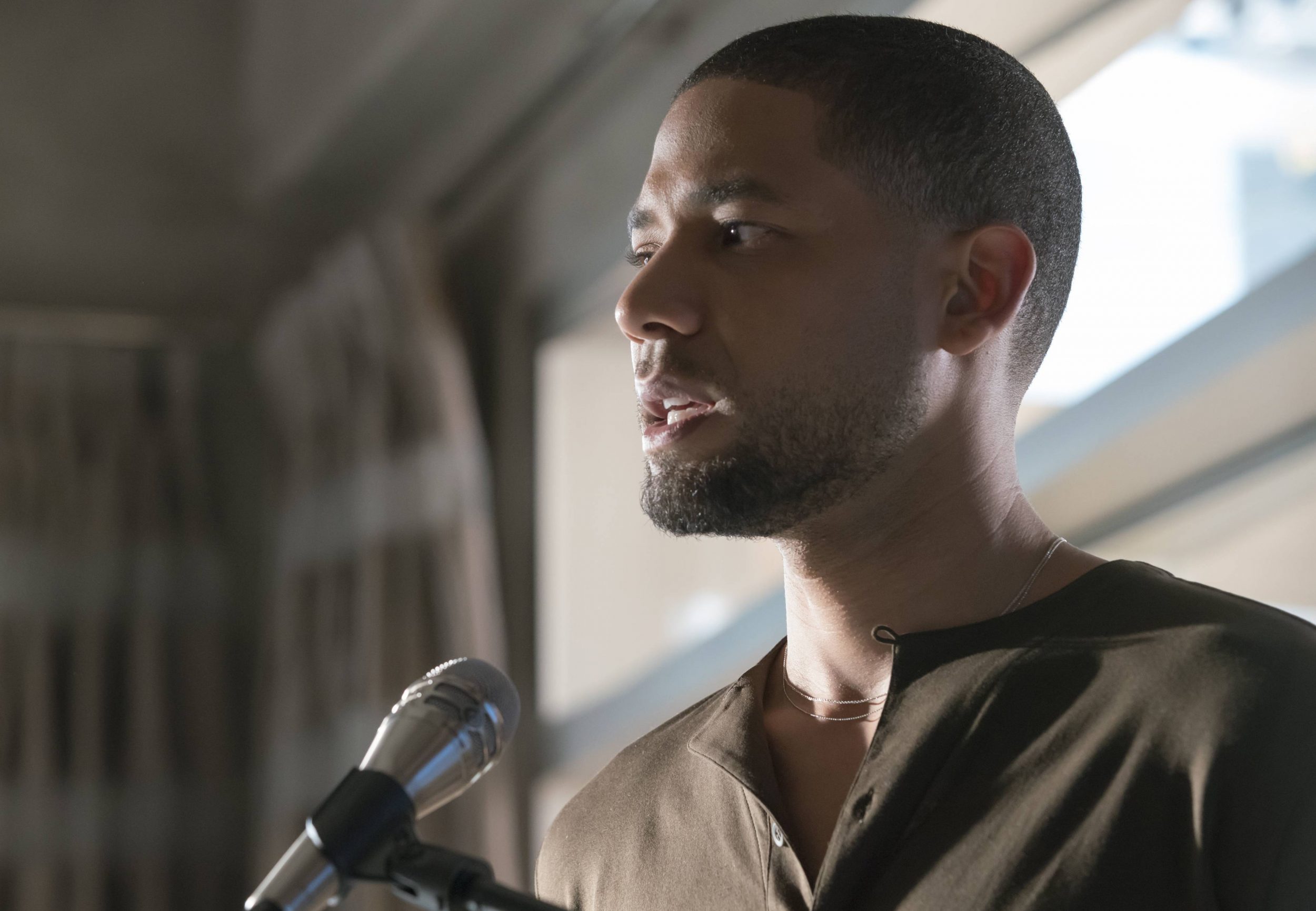 EMPIRE: Jussie Smollett in the "The Unkindest Cut" episode of EMPIRE airing Dec. 7 (9:00-10:00 PM ET/PT) on FOX. ©2016 Fox Broadcasting Co. CR: Chuck Hodes/FOX
