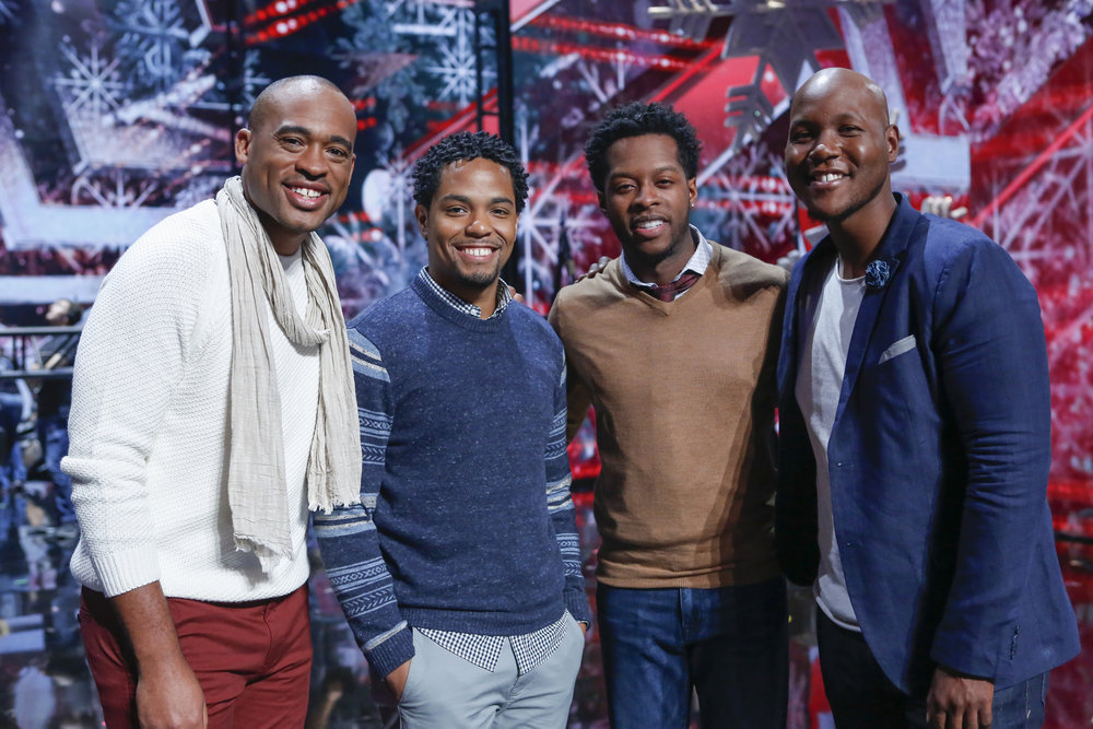 AMERICA'S GOT TALENT -- "America's Got Talent Holiday Spectacular" -- Pictured: Sons of Serendip -- (Photo by: Vivian Zink/NBC)