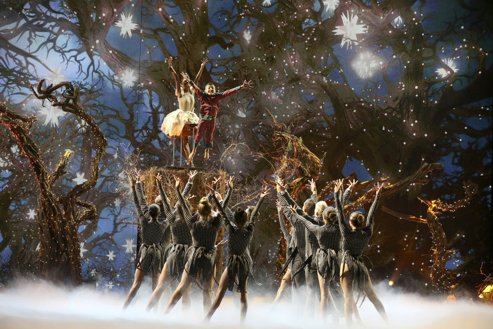AMERICA'S GOT TALENT -- "America's Got Talent Holiday Spectacular" -- Pictured: AcroArmy -- (Photo by: Vivian Zink/NBC)