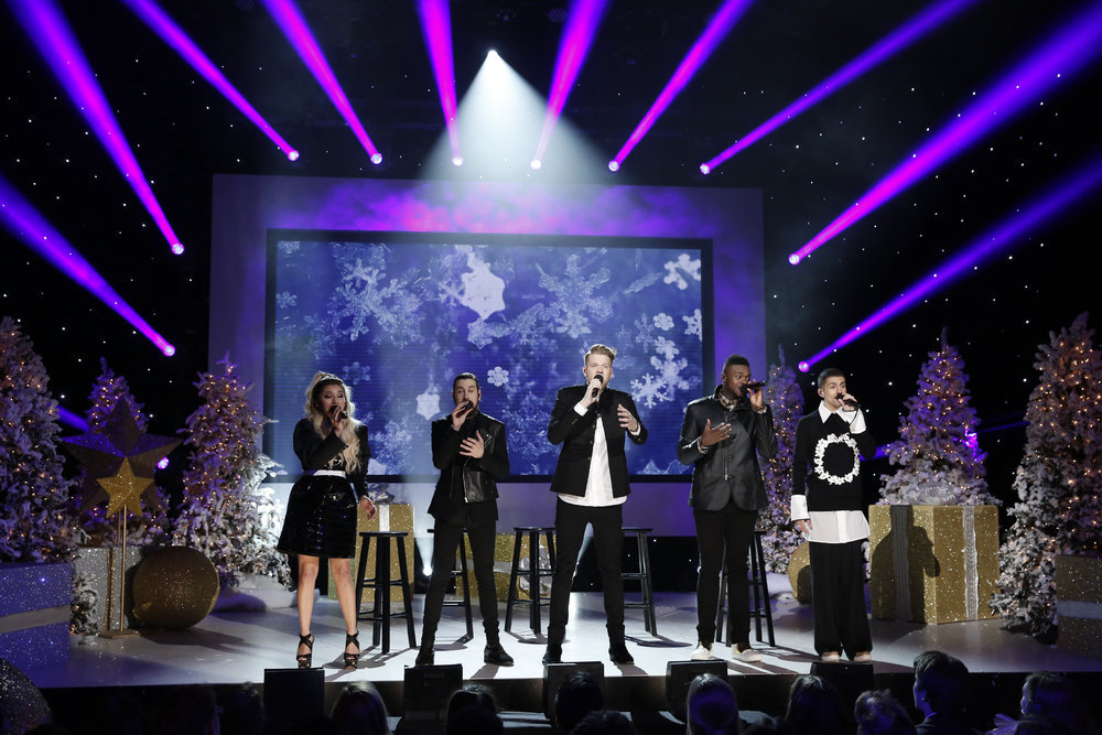 First Look Pentatonix Performs For NBC Christmas Special; Airs December 14