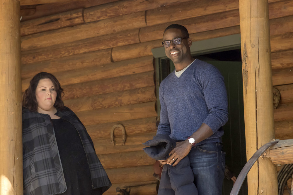 THIS IS US -- "The Trip" Episode 109 -- Pictured: (l-r) Chrissy Metz as Kate, Sterling K. Brown as Randall -- (Photo by: Ron Batzdorff/NBC)