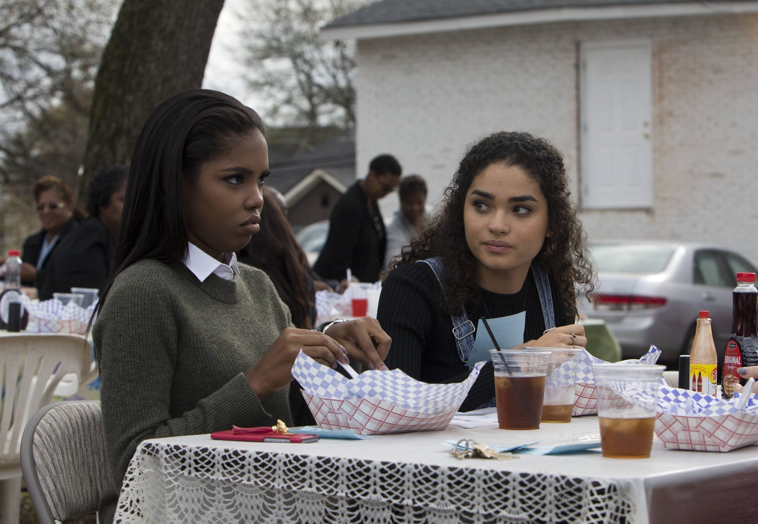 STAR: L-R: Ryan Destiny and Brittany O'Grady in the special premiere of STAR airing Wednesday, Dec. 14 (9:00-10:00 PM ET/PT) on FOX. STAR makes its time period with an all-new episode Wednesday, Jan. 4 (9:00-10:00 PM ET/PT) on FOX. ©2016 Fox Broadcasting Co. CR: CR: Wilford Harewood/FOX