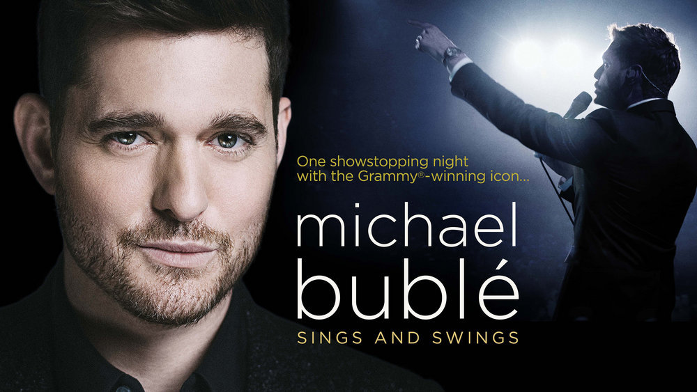 MICHAEL BUBLE SINGS AND SWINGS -- Pictured: "Michael Buble Sings and Swings" Key Art -- (Photo by: NBCUniversal)