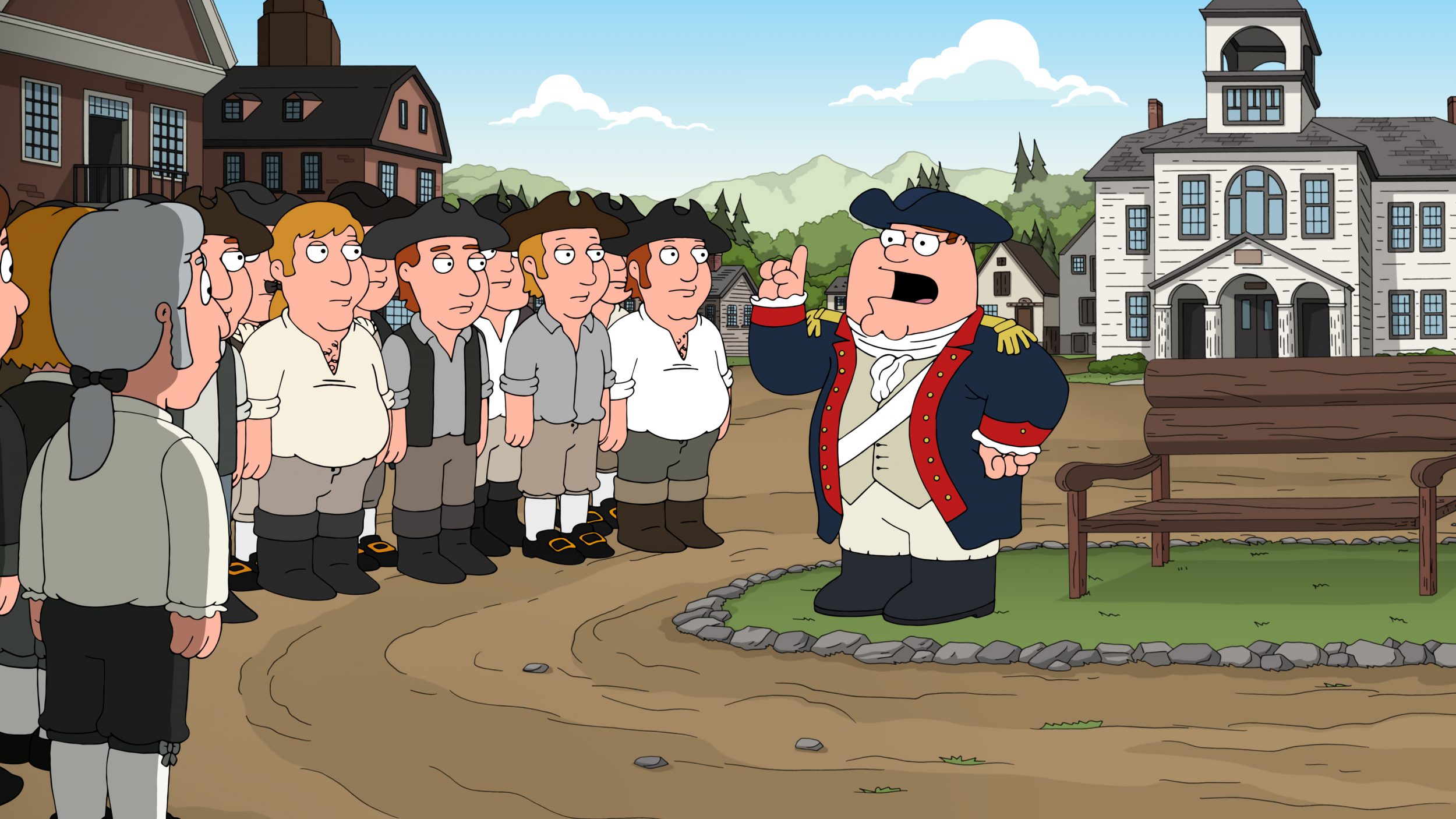 FAMILY GUY: Rob Gronkowski, of the New England Patriots, moves into the house behind the Griffins in the ÒGronkowsbeesÓ episode of FAMILY GUY airing Sunday, Jan. 15 (9:30-10:00 PM ET/PT) on FOX. FAMILY GUY ª and © 2016 TCFFC ALL RIGHTS RESERVED. CR: FOX