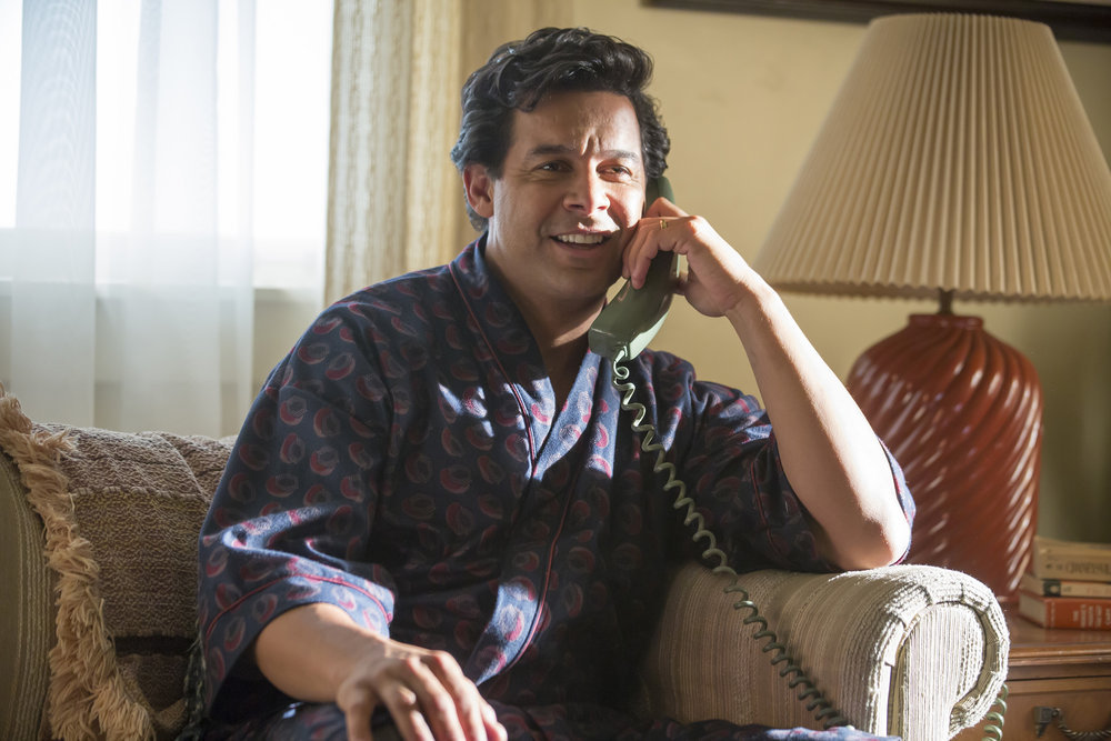 THIS IS US -- "The Big Day" Episode 112 -- Pictured: John Huertas as Miguel -- (Photo by: Ron Batzdorff/NBC)