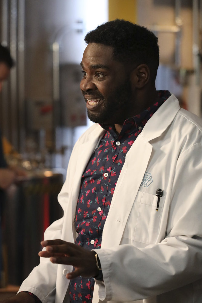 POWERLESS -- "Wayne or Lose" Episode 102 -- Pictured: Ron Funches as Ron -- (Photo by: Evans Vestal Ward/NBC)