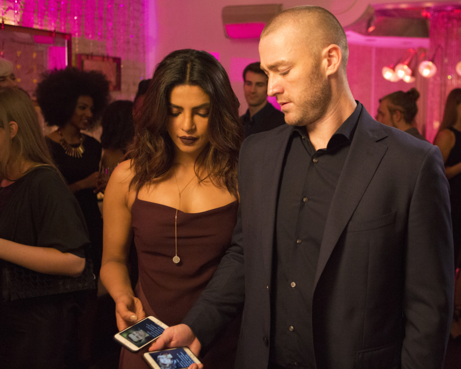 QUANTICO - "CLEOPATRA" - The recruits are schooled in the art of seduction, which Alex sees as a perfect opportunity to get closer to Owen, but will it threatens her relationship with Ryan? And in the future, Alex finally gets the answers she's been looking for about who and what the terrorists are on, "Quantico," MONDAY, JANUARY 23 (10:01-11:00 p.m. EST), on the ABC Television Network. (ABC/Giovanni Rufino) PRIYANKA CHOPRA, JAKE MCLAUGHLIN