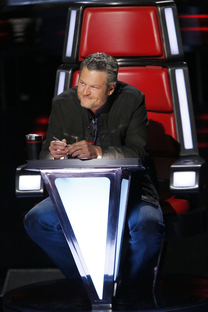 THE VOICE -- "Blind Auditions" -- Pictured: Blake Shelton -- (Photo by: Trae Patton/NBC)