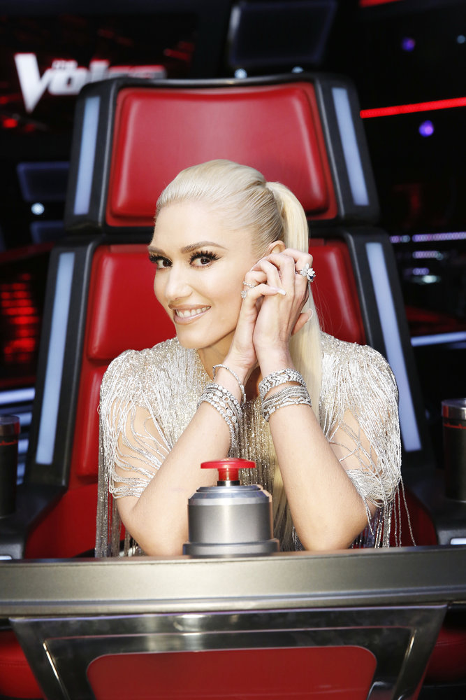 THE VOICE -- "Blind Auditions" -- Pictured: Gwen Stefani -- (Photo by: Trae Patton/NBC)