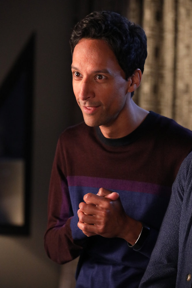 POWERLESS -- "Emily Dates A Henchman" Episode 107 -- Pictured: Danny Pudi as Teddy -- (Photo by: Evans Vestal Ward/NBC)