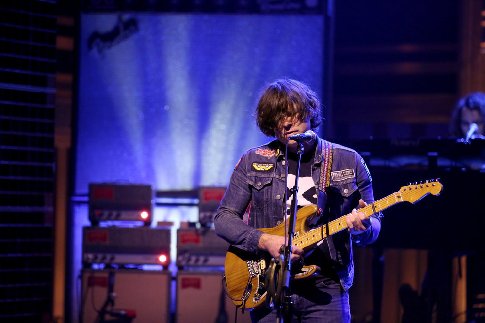 THE TONIGHT SHOW STARRING JIMMY FALLON -- Episode 0627 -- Pictured: Musical guest Ryan Adams performs on February 17, 2017 -- (Photo by: Andrew Lipovsky/NBC)