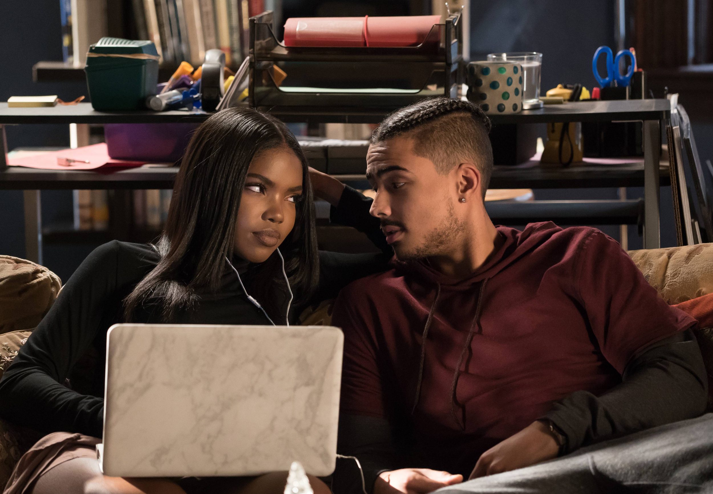 STAR: Pictured L-R: Ryan Destiny and Quincy Brown in the "Infamous" episode of STAR airing Wednesday, Feb. 1 (9:00-10:00 PM ET/PT) on FOX. ©2017 Fox Broadcasting Co. CR: Annette Brown/FOX