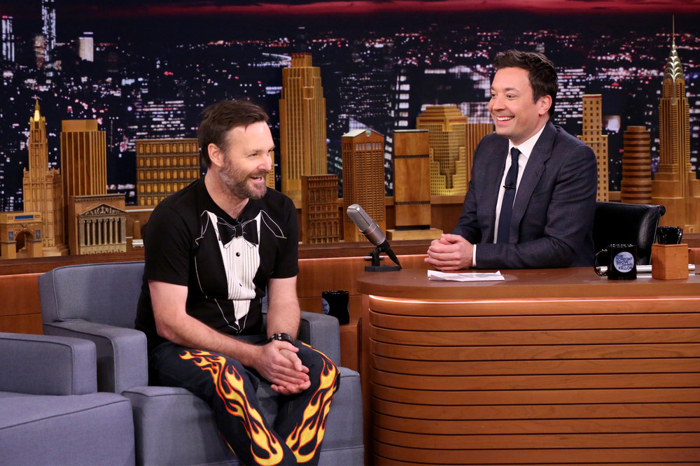 THE TONIGHT SHOW STARRING JIMMY FALLON -- Episode 0628 -- Pictured: (l-r) Actor Will Forte during an interview with host Jimmy Fallon on February 21, 2017 -- (Photo by: Andrew Lipovsky/NBC)