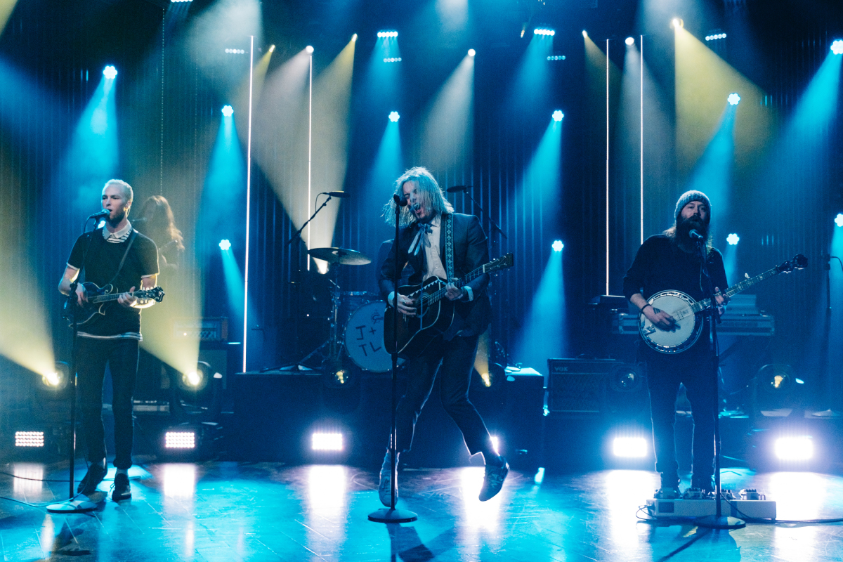 Judah & The Lion performs during "The Late Late Show with James Corden," Monday, March 13, 2017 (12:35 PM-1:37 AM ET/PT) On The CBS Television Network. Photo: Terence Patrick/CBS ©2017 CBS Broadcasting, Inc. All Rights Reserved