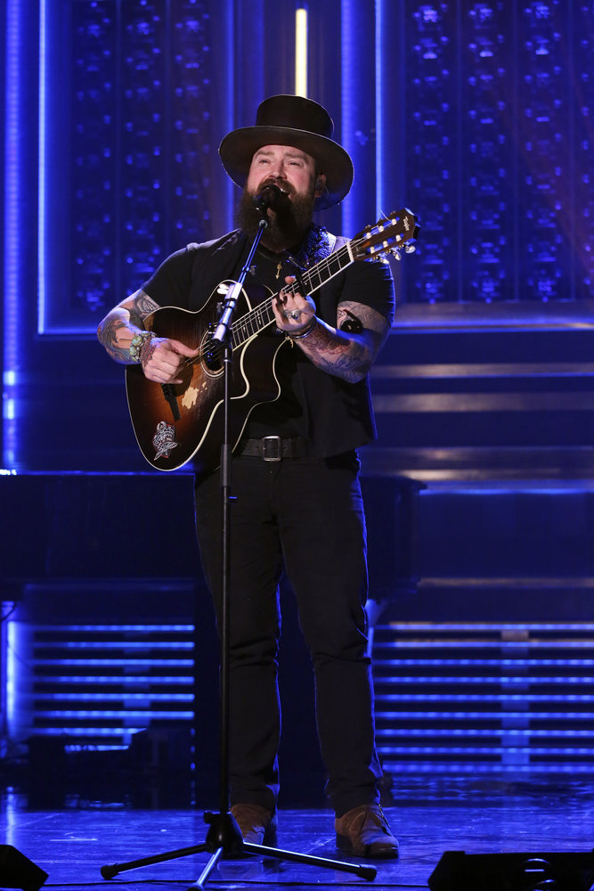 THE TONIGHT SHOW STARRING JIMMY FALLON -- Episode 0649 -- Pictured: Musical guest Zac Brown Band performs on March 29, 2017 -- (Photo by: Andrew Lipovsky/NBC)