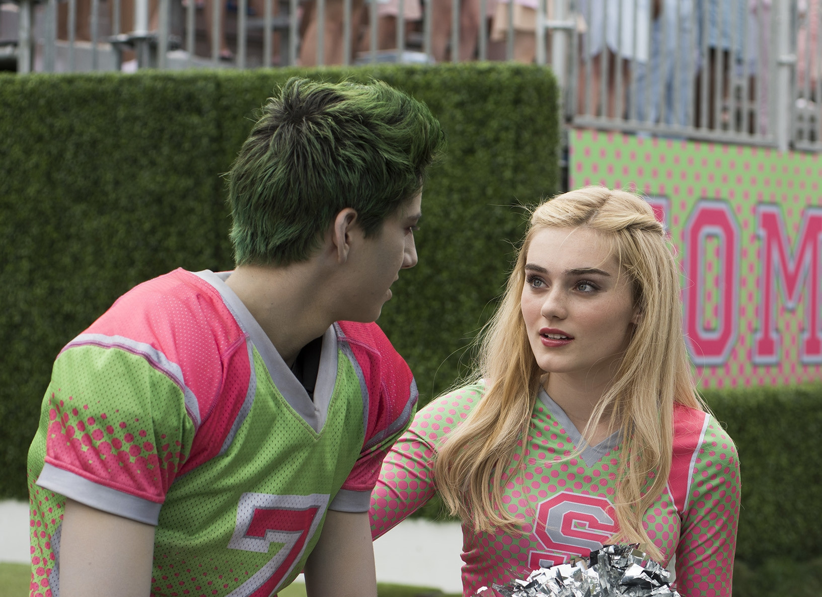 "ZOMBIES 2" co-stars Meg Donnelly and Milo Manheim will j...