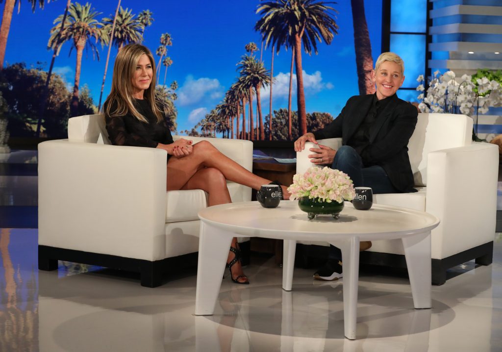 Jennifer Aniston Discusses Revealing Photoshoot New Movie On Ellen Degeneres Show Watch Now