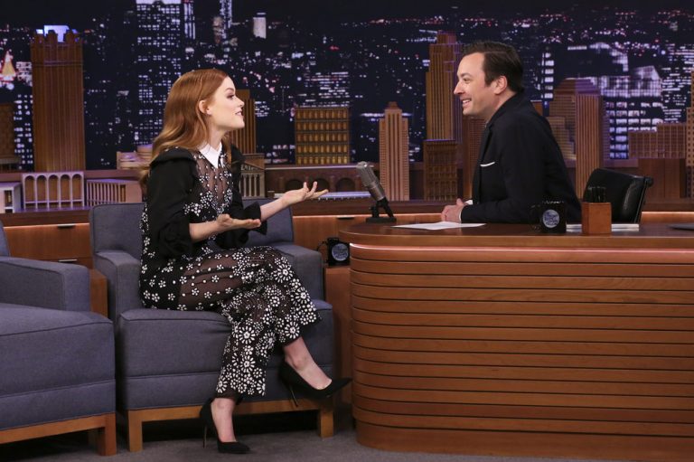 Janet Jackson Appears For Interview On Tonight Show Starring Jimmy Fallon First Look