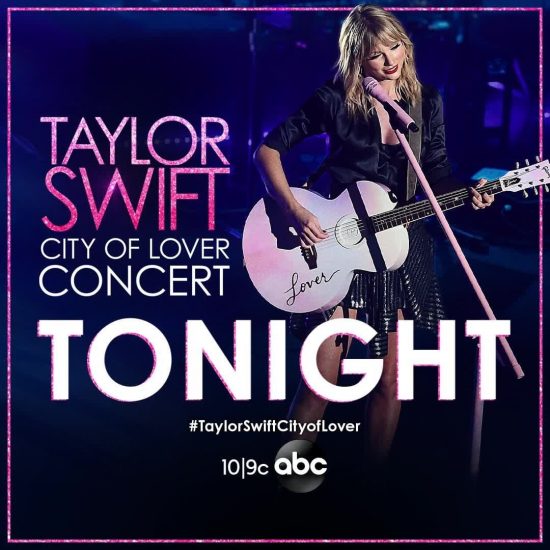 Ratings; Taylor Swift's City Of Lover Concert Special Performs Modestly
