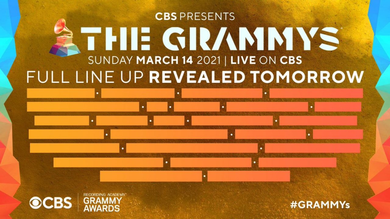 Grammy reveals the list of performers for its 2021 award show