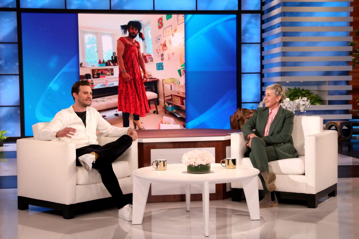 Jamie Dornan Makes InStudio Appearance On Friday's "Ellen DeGeneres