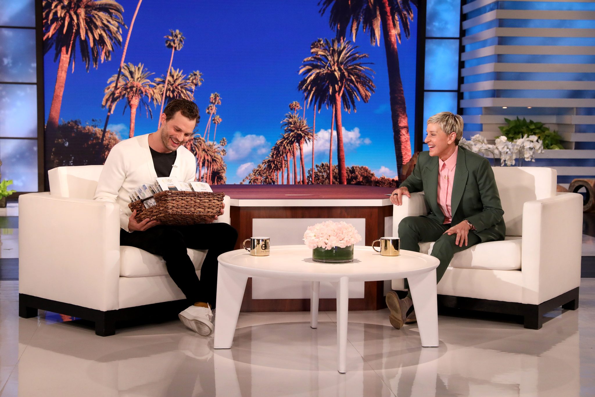 Jamie Dornan Makes InStudio Appearance On Friday's "Ellen DeGeneres