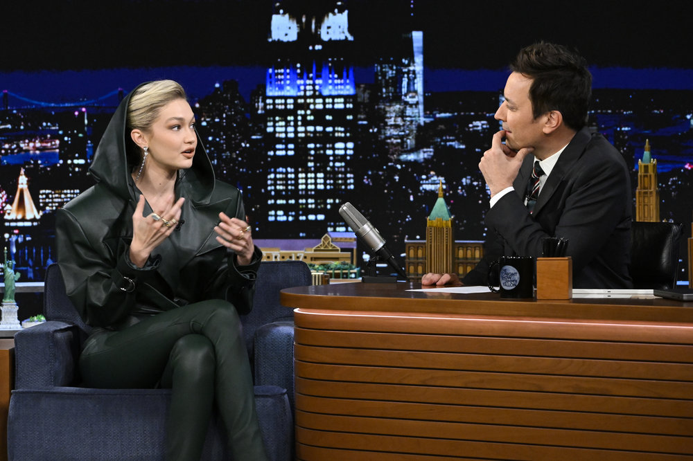 Gigi Hadid, Chase Stokes Chat, Play Game On Tonight Show Starring