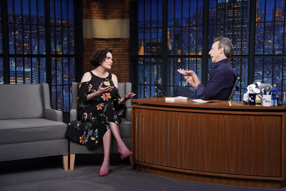 Maude Apatow Talks Broadway Debut in LBD on 'Seth Meyers' – WWD